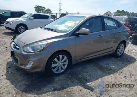 2012 Hyundai Accent Gls from USA, damaged, VIN KMHCU4AE3CU069776